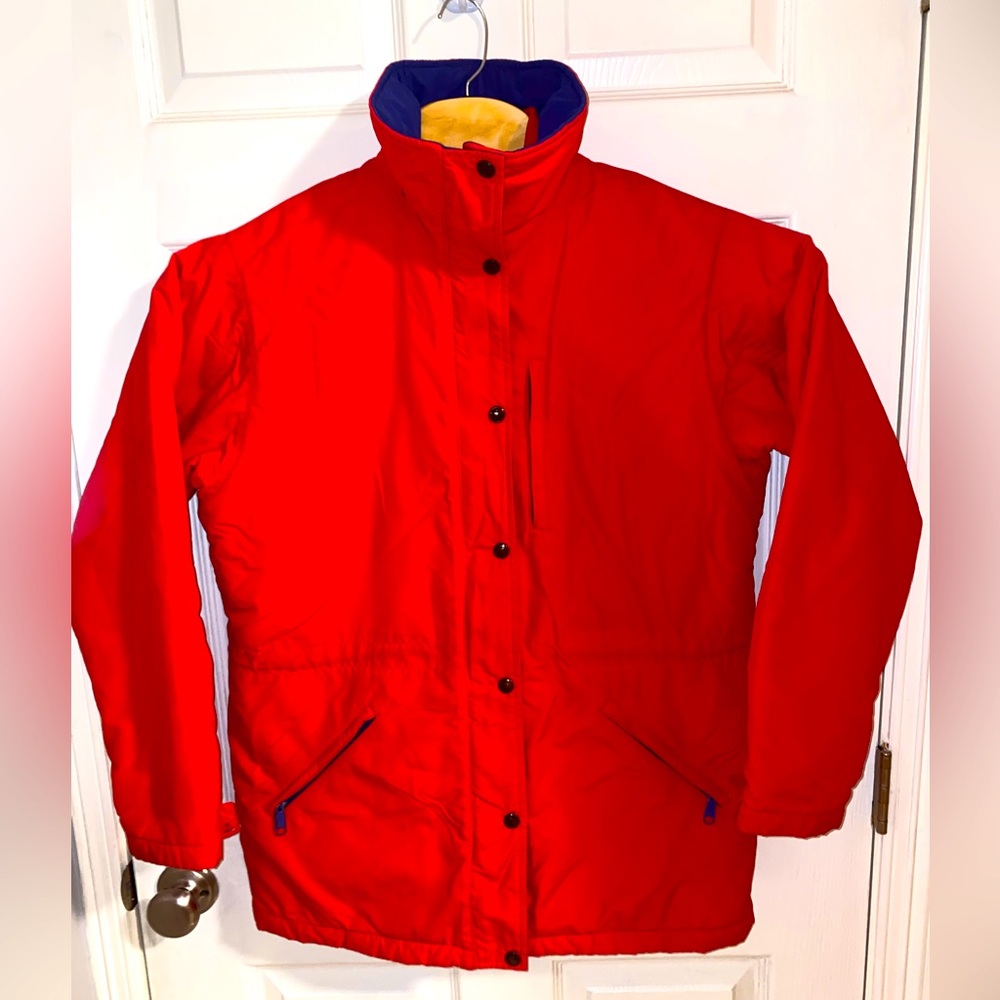 L.L. Bean Red Women’s Medium Jacket / Coat